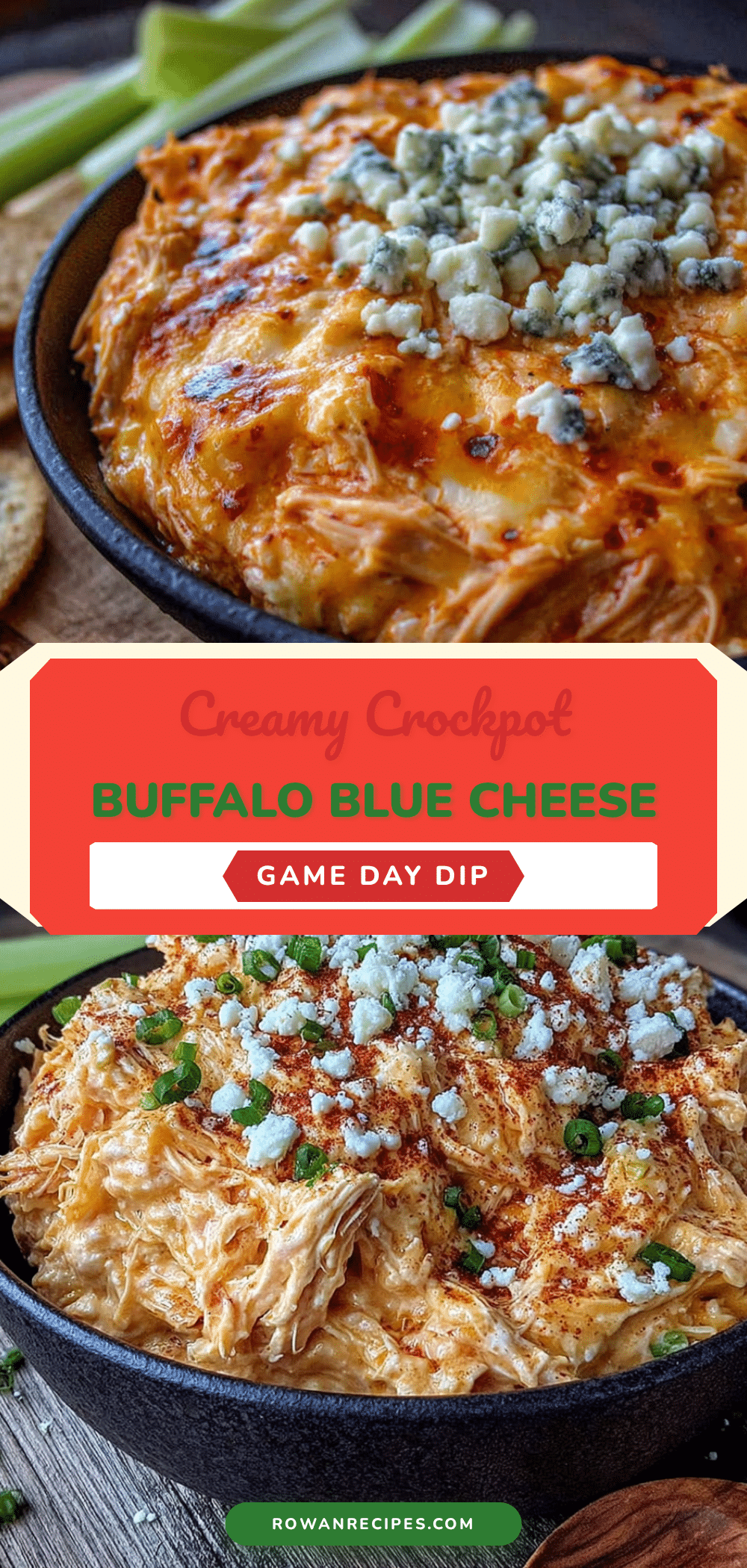 crockpot buffalo chicken dip recipe