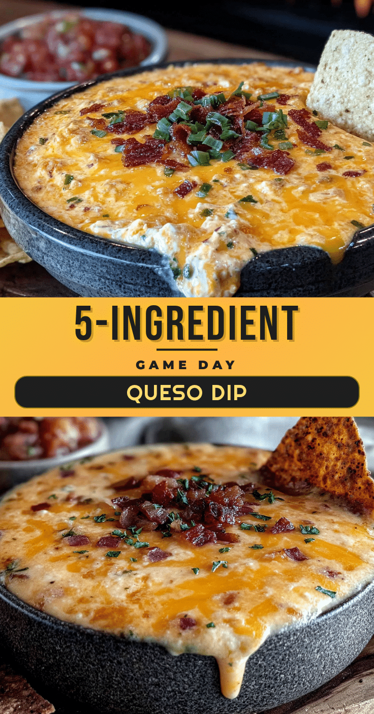 crockpot game day queso dip recipe