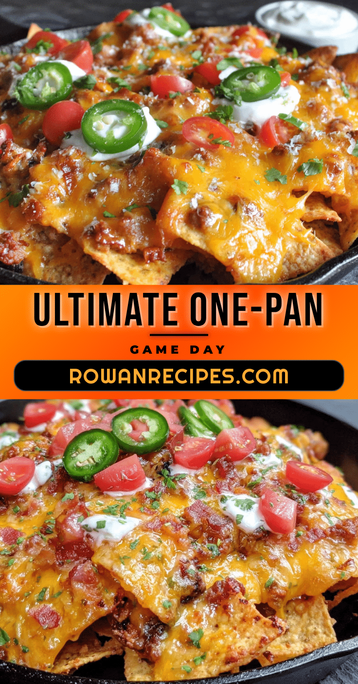 Game day nacho bake recipe