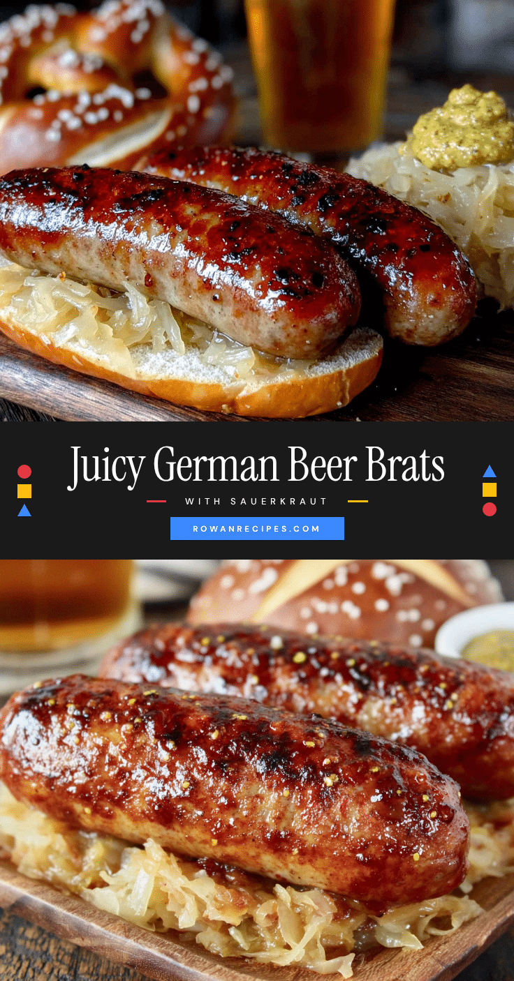 german beer brats with sauerkraut recipe