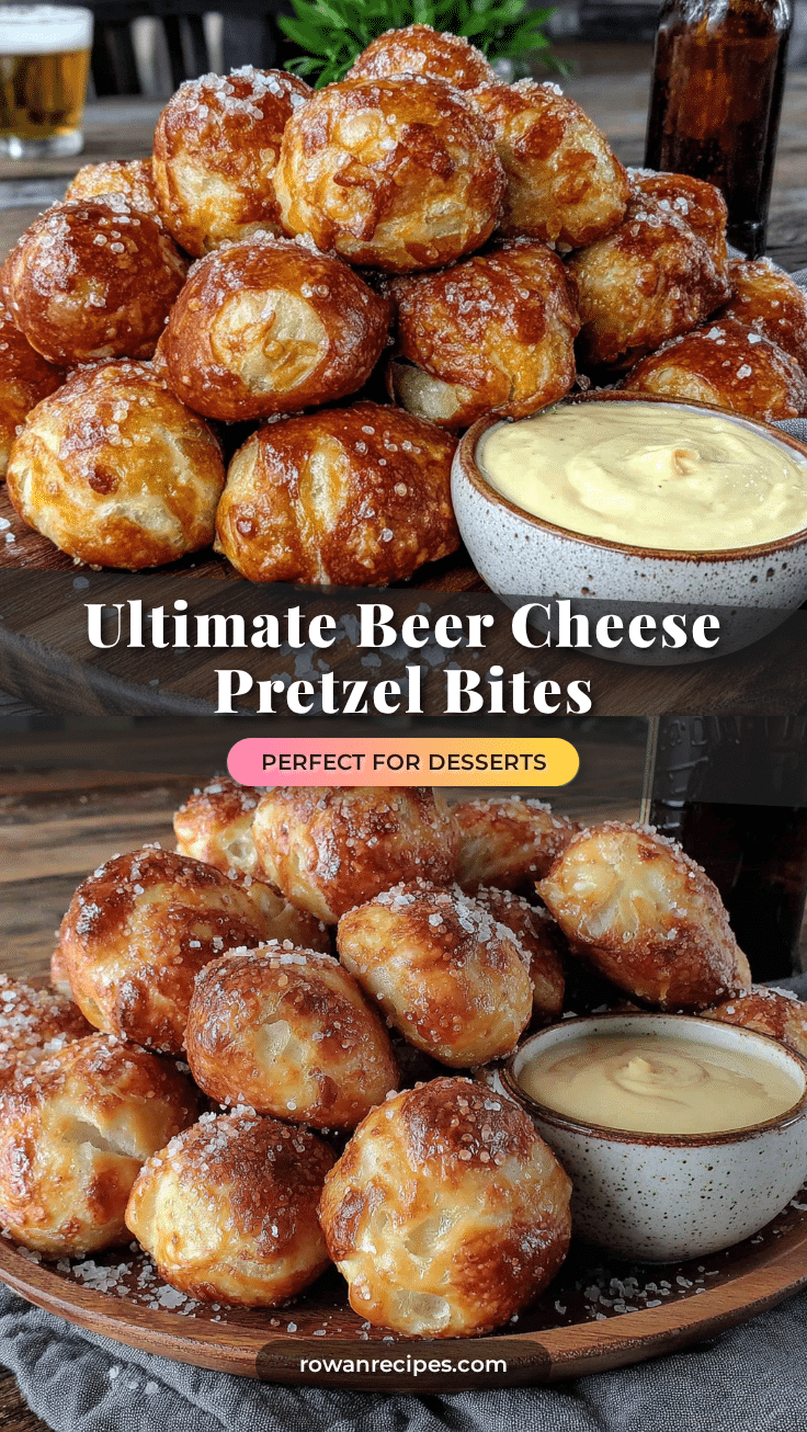 German Beer Cheese Pretzel Bites recipe