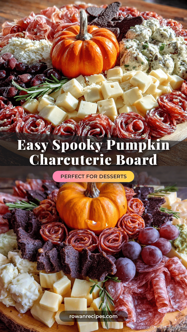 halloween pumpkin charcuterie board recipe