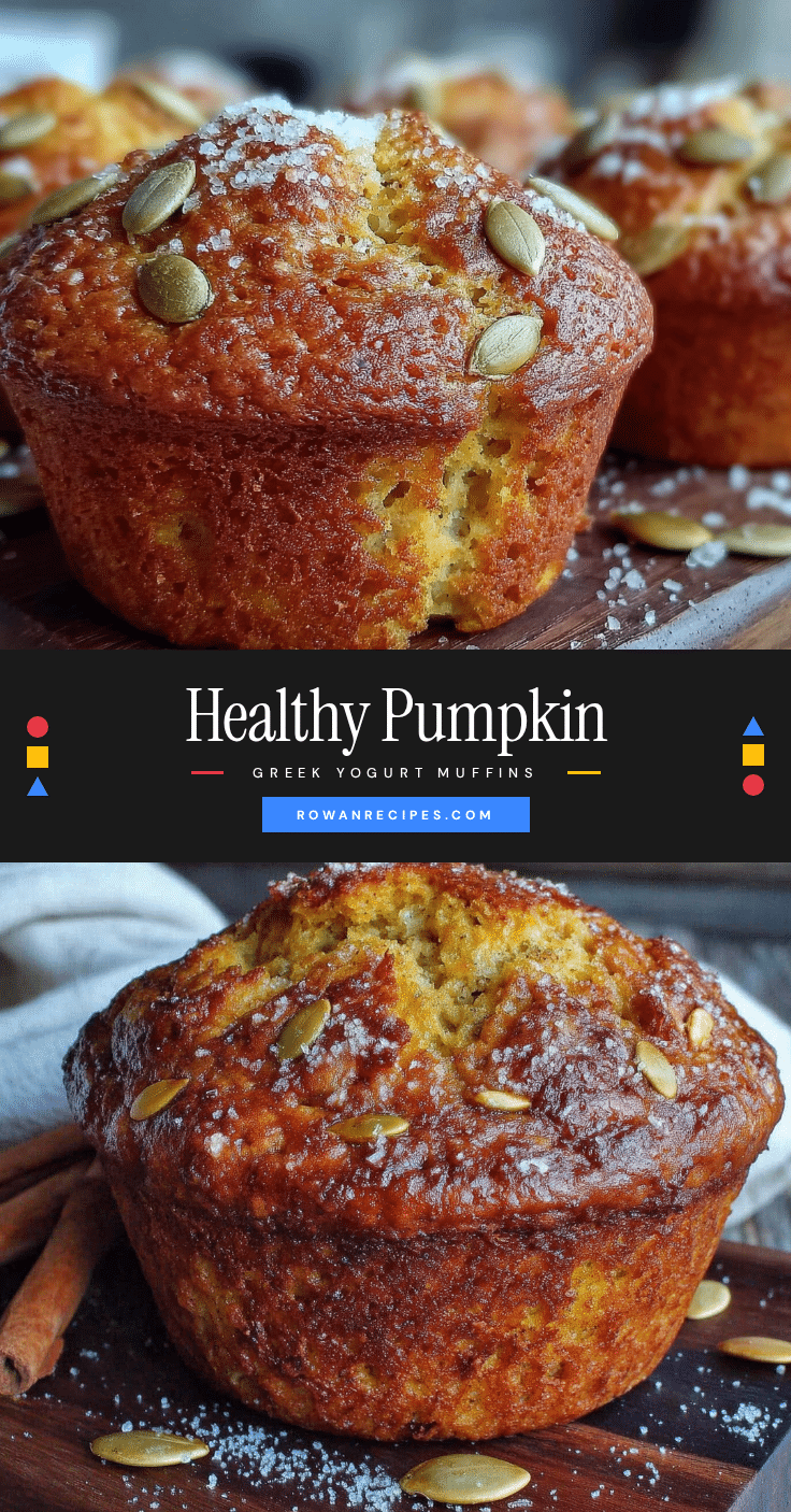 healthy greek yogurt pumpkin muffins recipe