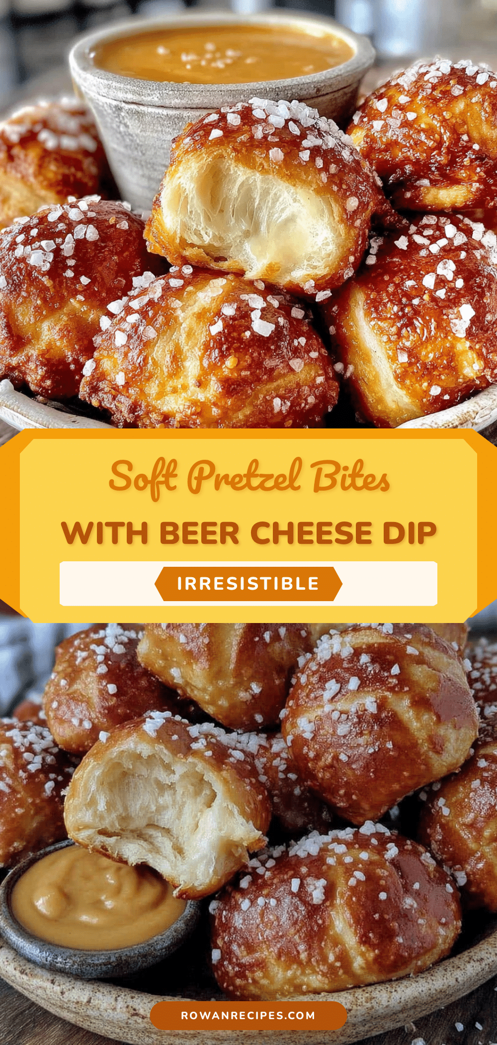 homemade soft pretzel bites recipe