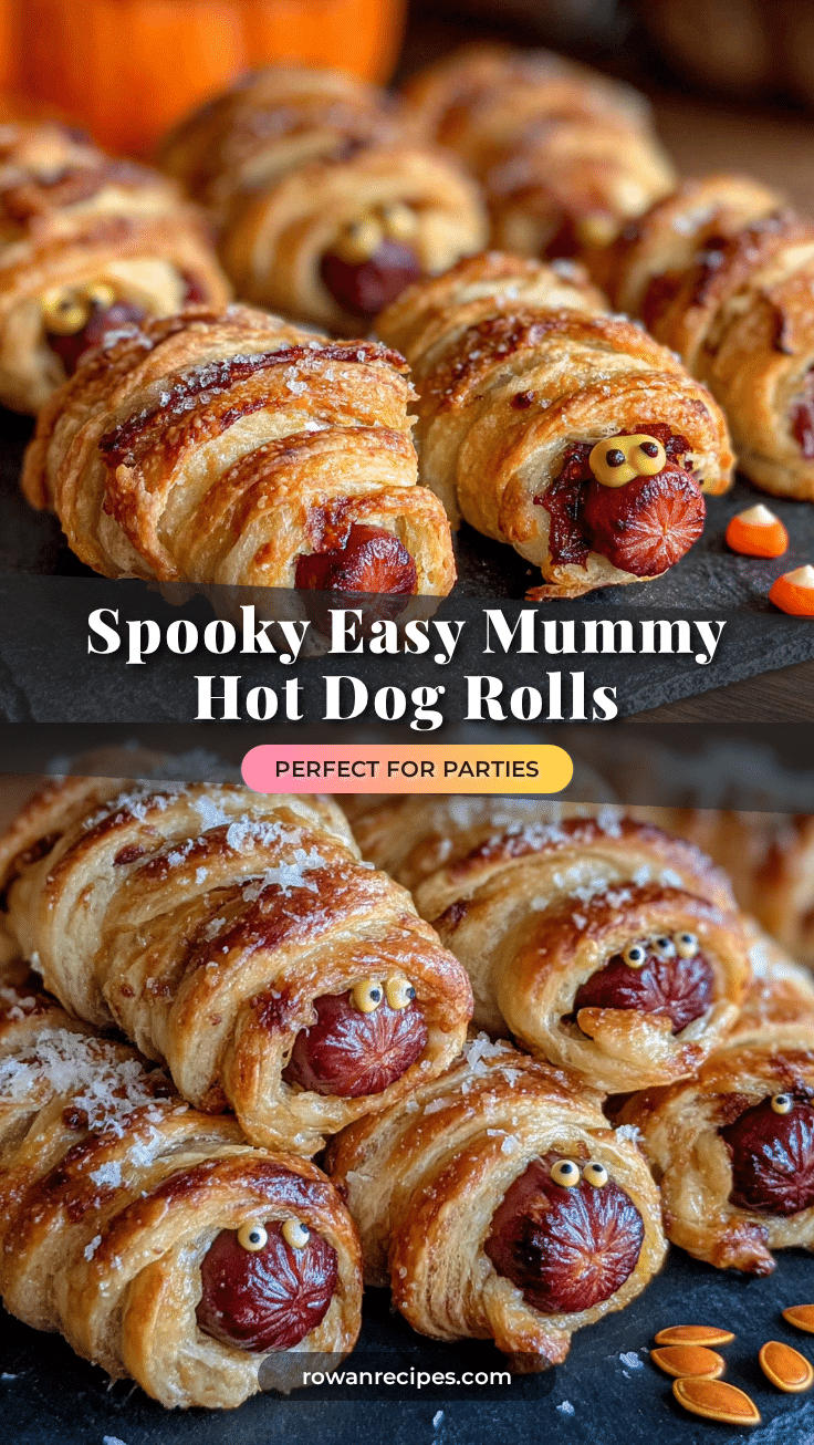 mummy hot dog crescent rolls recipe
