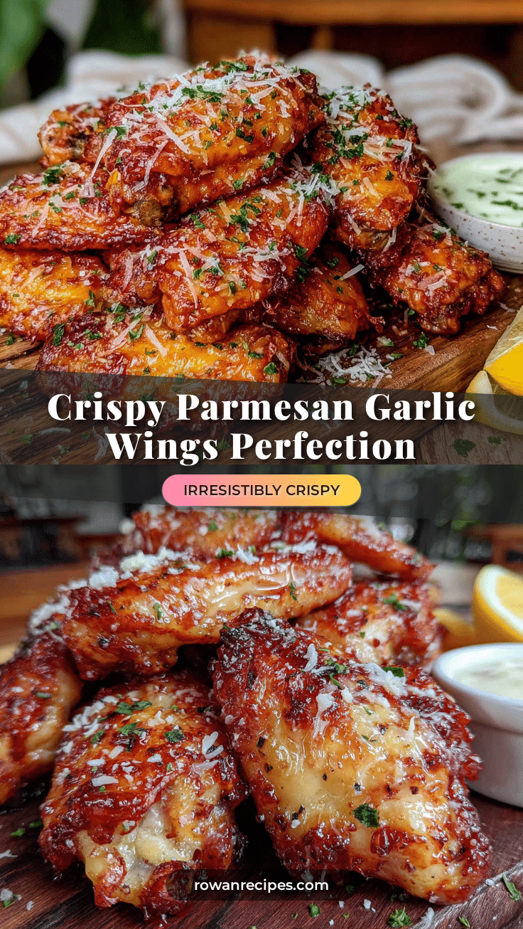 oven-baked parmesan garlic wings recipe