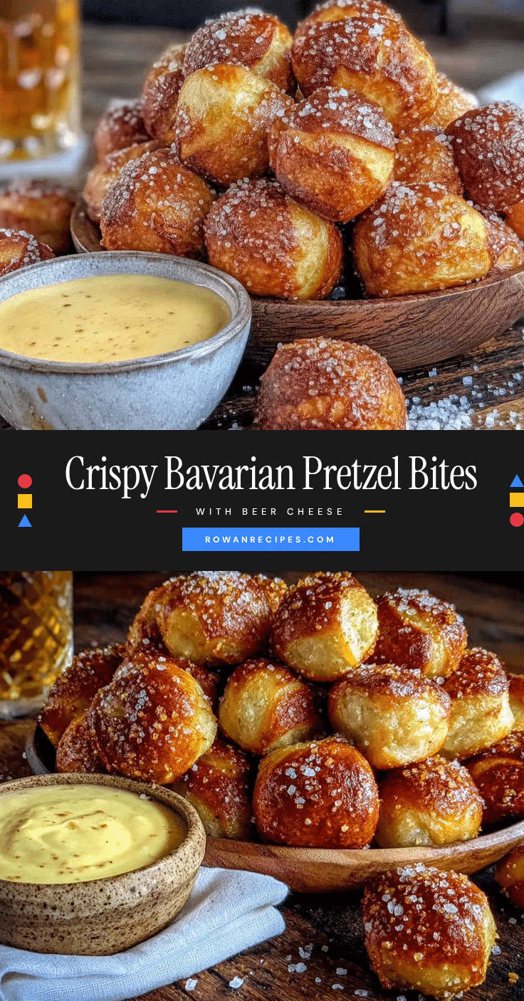 Perfect Bavarian Pretzel Bites with Easy Beer Cheese Dip recipe
