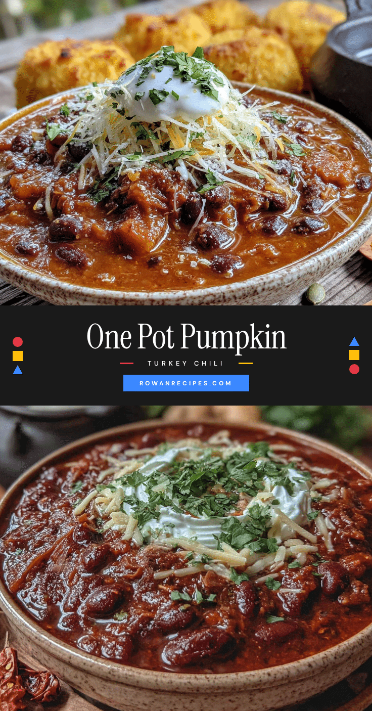 pumpkin black bean turkey chili recipe