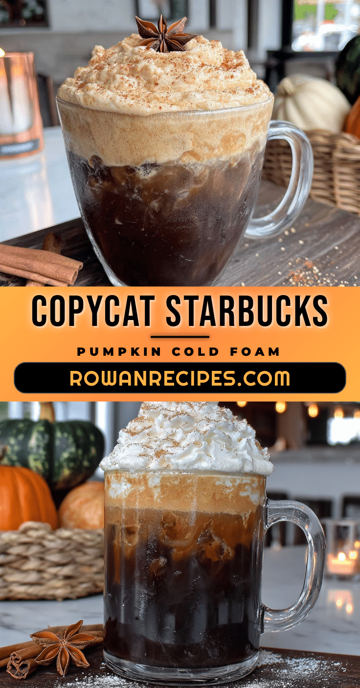 pumpkin cold foam coffee recipe
