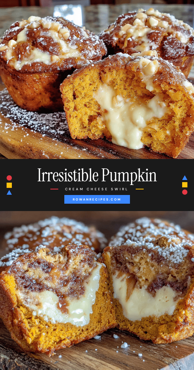 pumpkin cream cheese muffins recipe