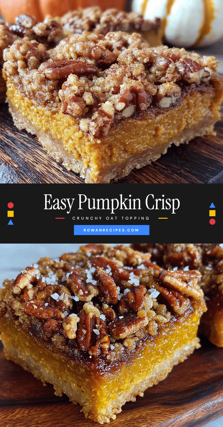 pumpkin crisp recipe