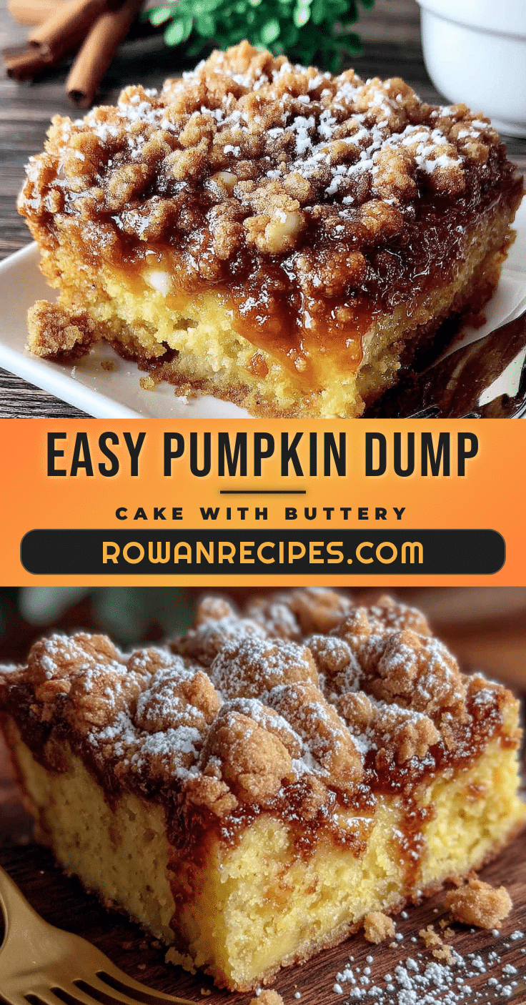 pumpkin dump cake recipe