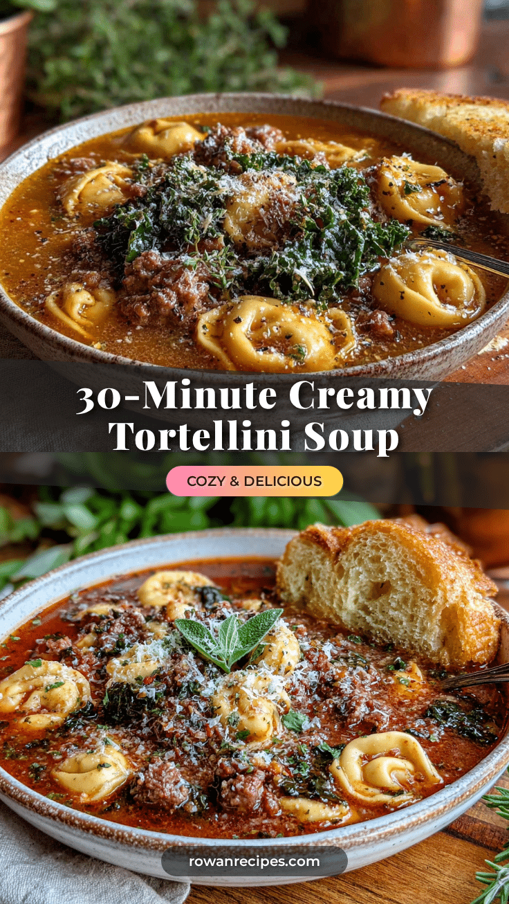 sausage kale tortellini soup recipe
