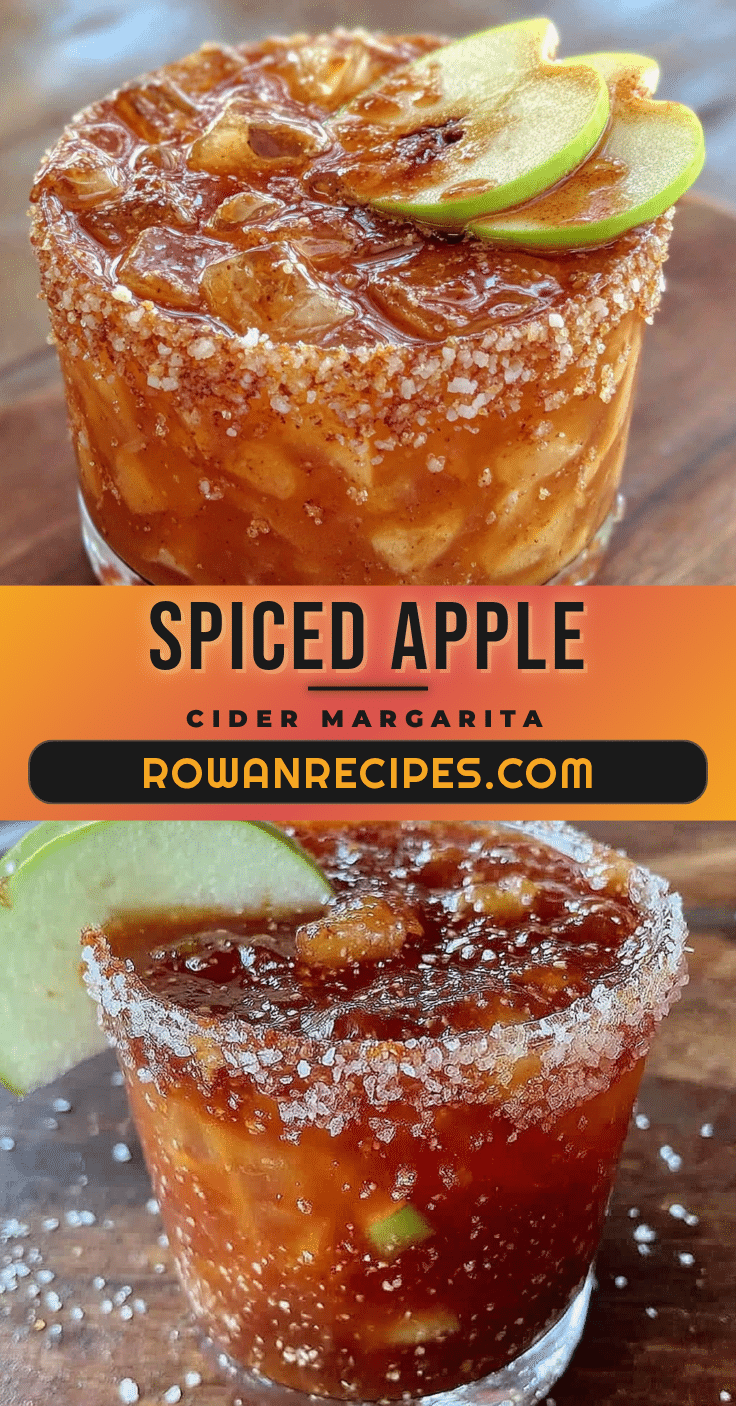 Spiced Apple Cider Margarita recipe