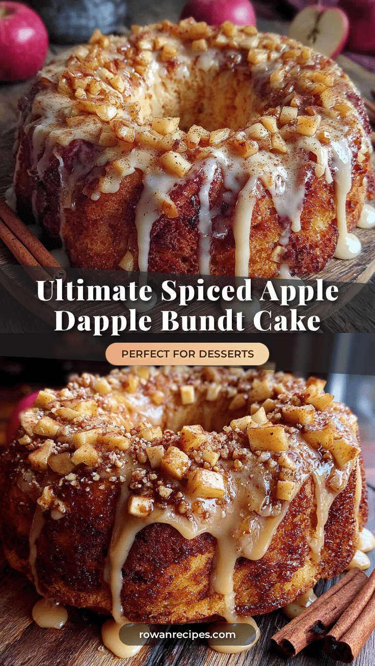 spiced apple dapple bundt cake recipe