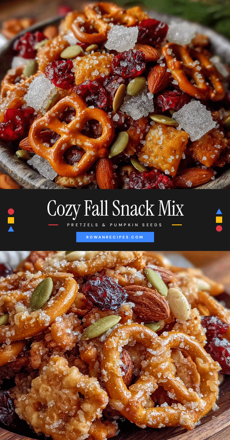 cozy fall snack mix recipe