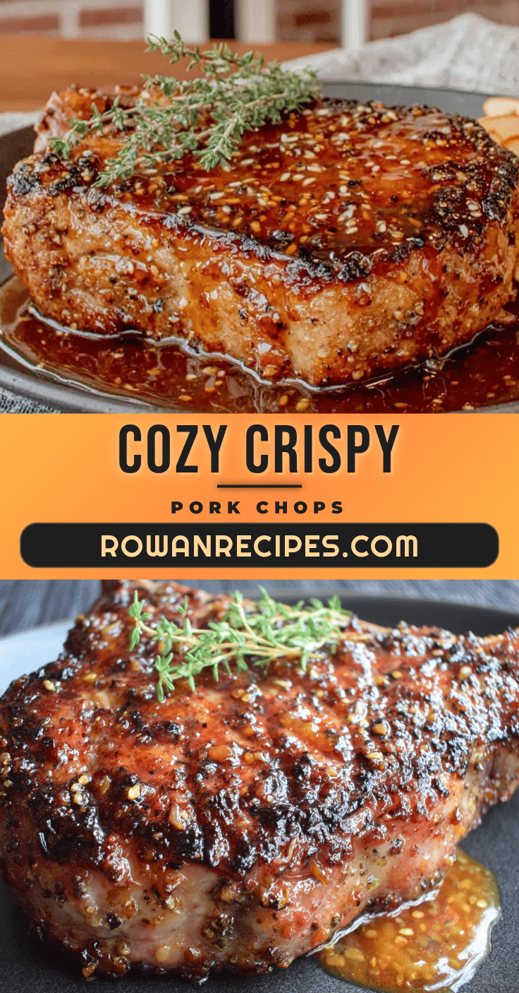 crispy pork chops with apple cider glaze recipe