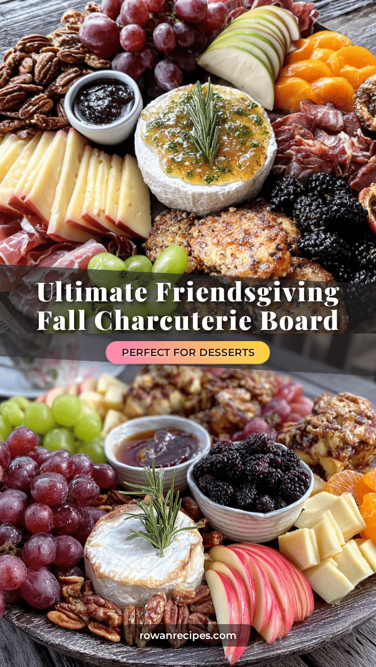 friendsgiving fall charcuterie board recipe