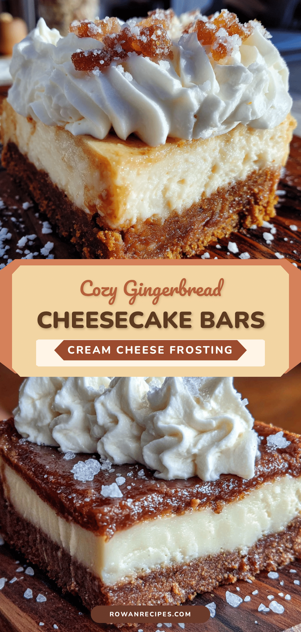 gingerbread cheesecake bars recipe
