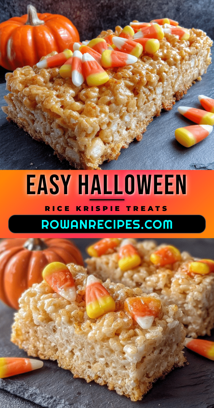 halloween rice krispie treats recipe