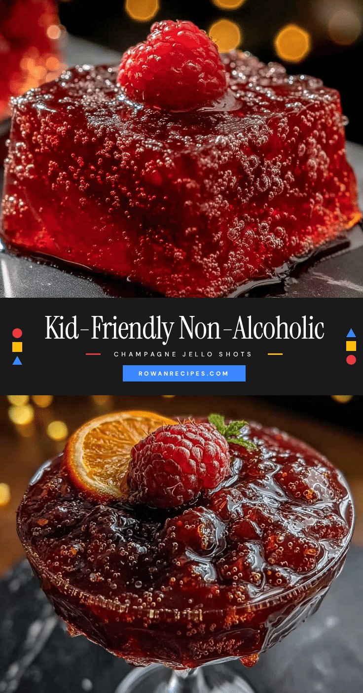 kid-friendly non-alcoholic champagne jello shots for nye recipe