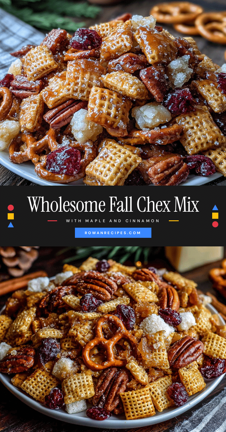 maple cinnamon chex mix recipe