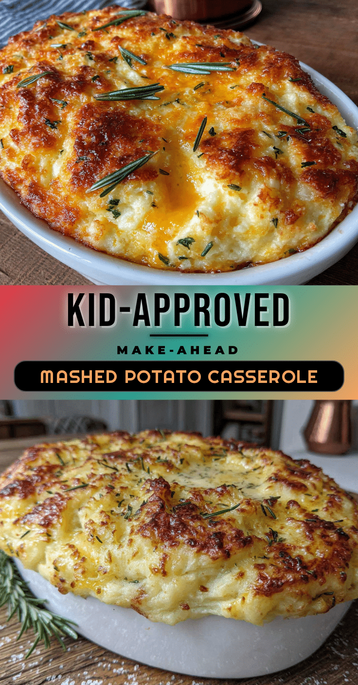 mashed potato casserole recipe