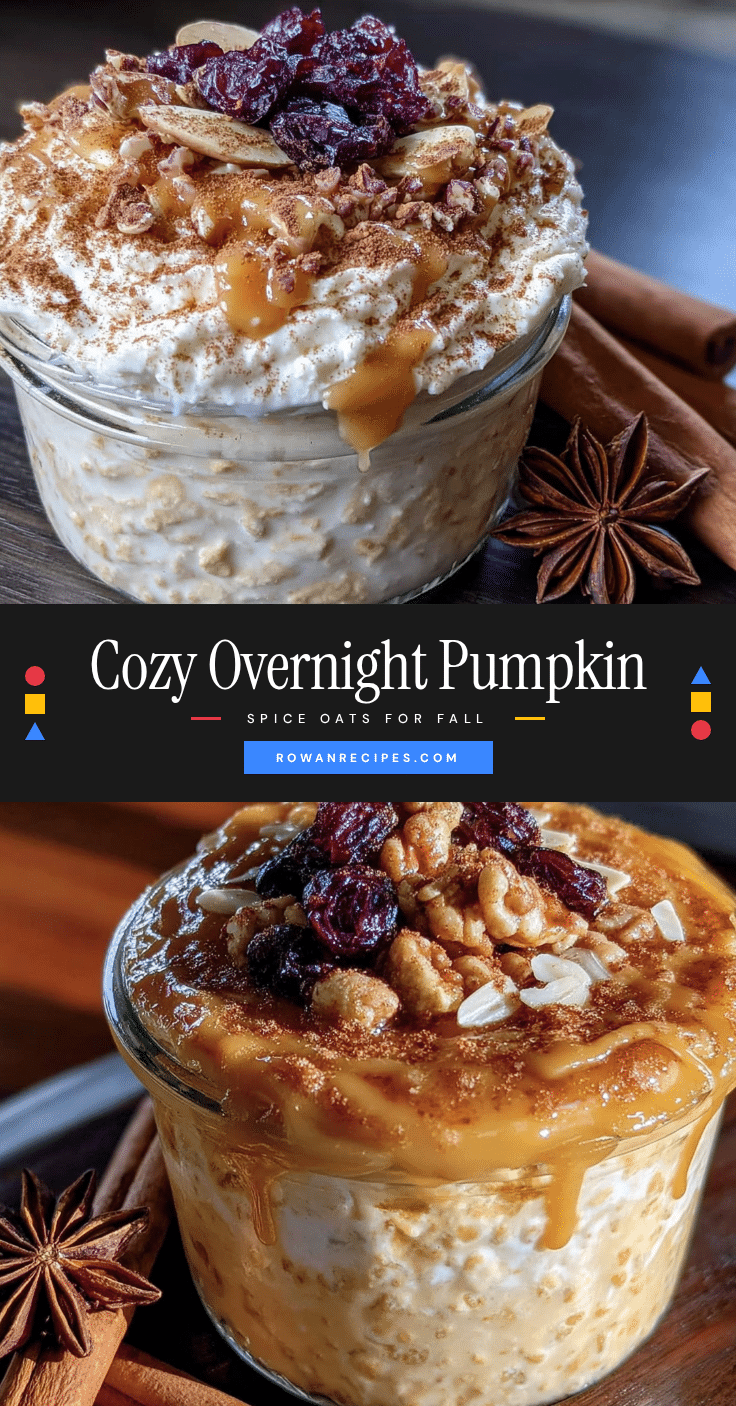 pumpkin spice overnight oats recipe